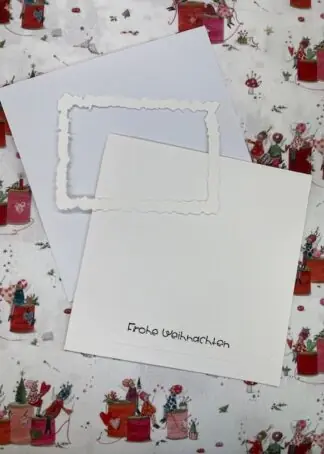 PP-Karte mit Briefumschlag