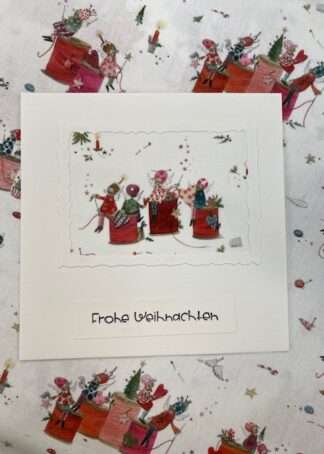 Fadenspiel - fertige PP-Karte