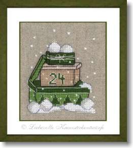 Weihnachtspakete - Stickpackung