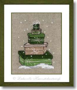 Geschenketurm - Stickpackung