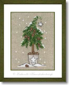Weihnachtstanne, dunkel - Stickpackung