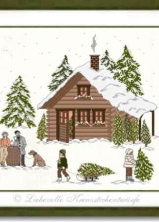 Winterweihnachtswald - Szene 2