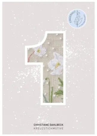 No. 1 - Januar - Kreuzstichmuster