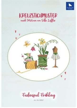 Fadenspiel Frühling- Stickanleitung