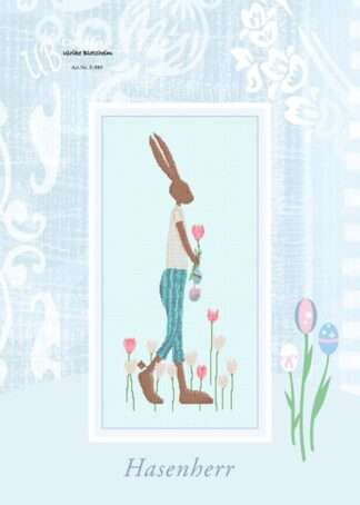 Hasendame / Hasenherr - Stickanleitung