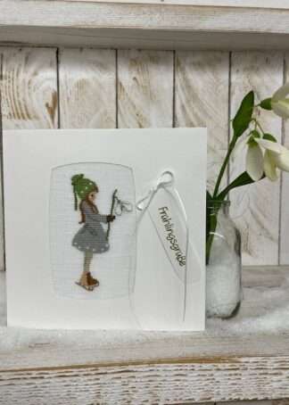 Schneeglöckchenkind - PP-Karte