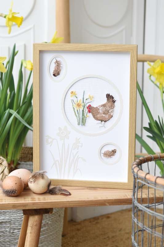 No. 3 – März – Kreuzstichmuster – Bild 4