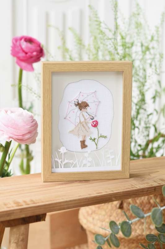 No. 4 – April – Kreuzstichmuster – Bild 3