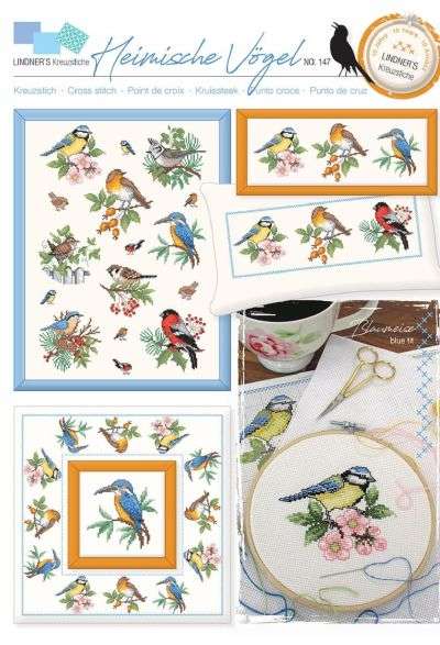 Heimische Vögel - Stickanleitung