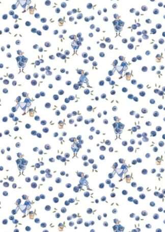 Blaubeerwichtel - Baumwollstoff
