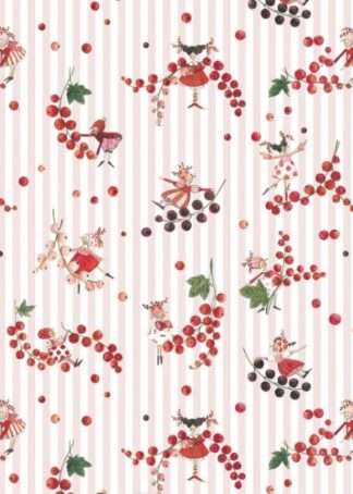 Johannesbeertanz - Baumwollstoff