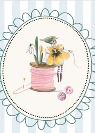 Fadenspiel Frühling - Patch