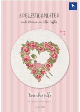 Rosenherzelfe- Stickanleitung