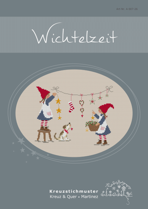 Wichtelzeit - Stickanleitung