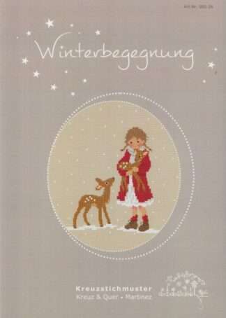 Winterbegegnung - Stickanleitung
